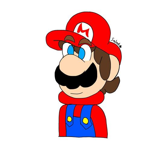 Tutorial #1 : How i draw Mario (Head) | Mario Amino