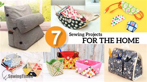 7 Sewing Projects For The Home Useful Things To Sew Compilation