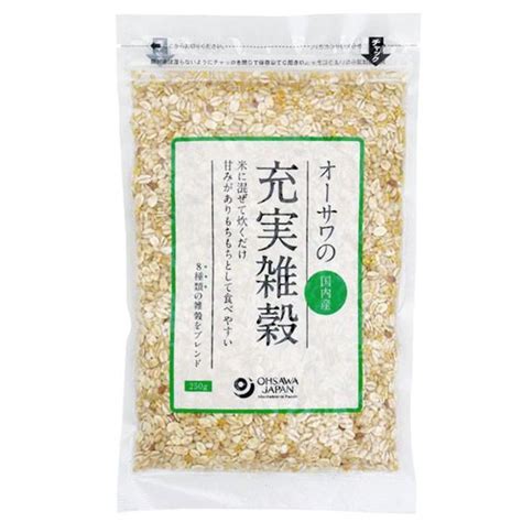 オーサワの充実雑穀（国内産）（250g） オーサワジャパン Os3065pure・heart 自然館 通販 Yahooショッピング