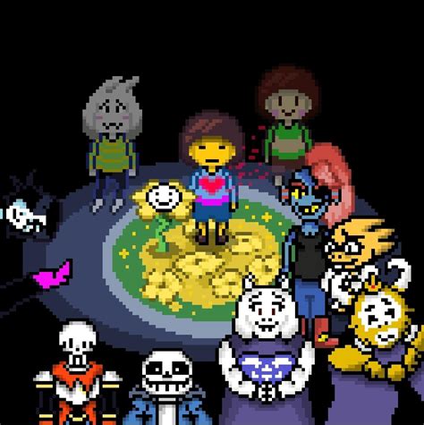 Undertale Pixel Art Not Finished Yet R Pixelart