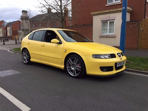 Seat Leon 1 8 20v Cupra R Yellow 2005 Model 5 Door Hatchack FSH MOT