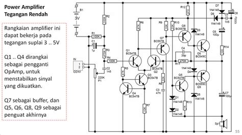 Inilah Rangkaian Amplifier Mini Yang Dapat Bekerja Pada Tegangan Rendah Niguru Indonesia