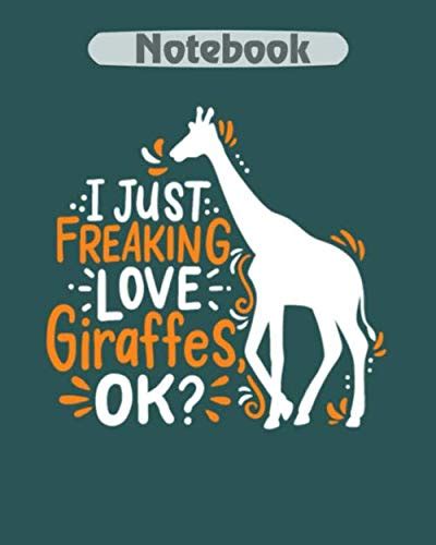 Notebook Giraffe Love Notebook Giraffe For Men Woman Journal