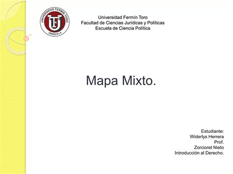 Mapa Mixto PPT