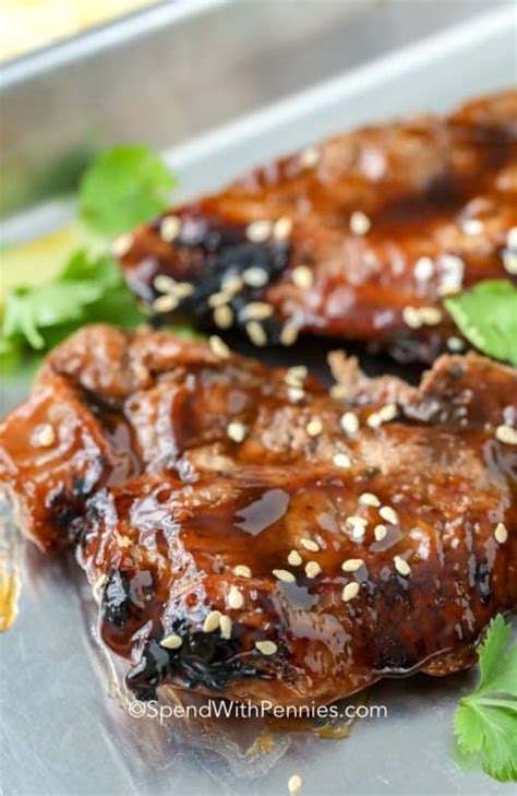 Grilled Pork Teriyaki Spend With Pennies