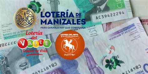 Lotería De Manizales Valle Y Meta Conozca Los Resultados Y Números Ganadores Del Sorteo Del