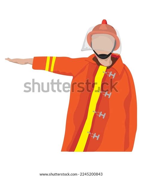 Hand Signals Rescue Communications Fire Fighting Stock Vector Royalty Free 2245200843