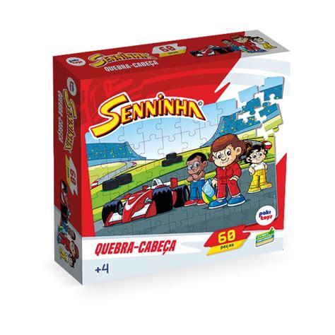 Quebra Cabeça Do Ayrton Senna - Confira Quebra-Cabeça - Ayrton Senna - 60 Peças - Senninha-Equipe ...
