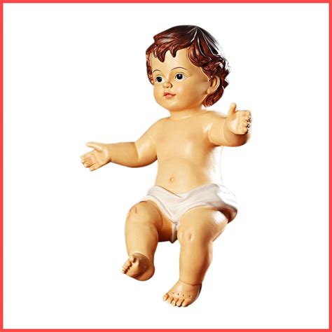 Jesus Baby Statues Jesus Statue for Church Christian Infant Jesus Statue Nativity Baby Sculpture ...