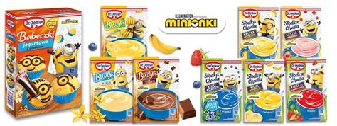 Minionki Babeczki Budynie Klasyczne Oraz Desery Instant I Dr Oetker