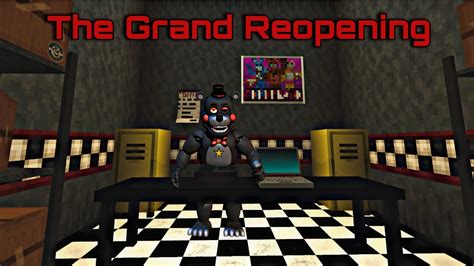 Minecraft Fnaf The Grand Reopening Lefty Part 7 Youtube