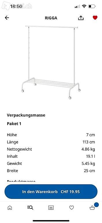 Kleiderständer Ikea im Kanton Appenzell Ausserrhoden tutti ch