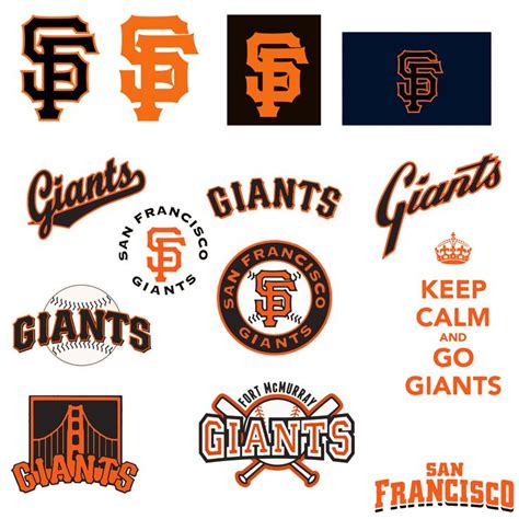 San Francisco Giants Logo Bundle File Svg Sport Svg Sport Inspire