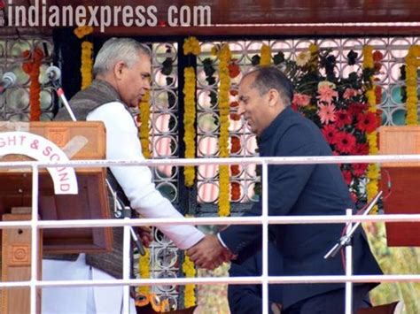 Jai Ram Thakur Takes Oath As Himachal Pradesh Cm Pm Modi Amit Shah