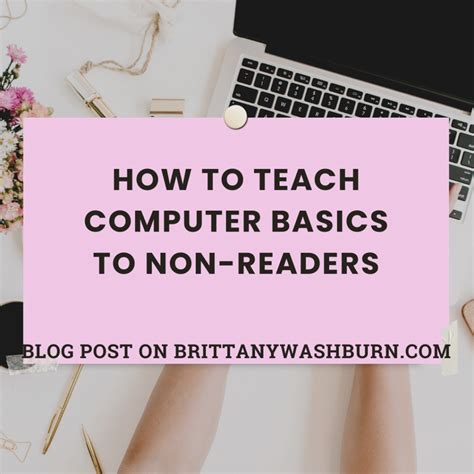 teach computer basics   readers