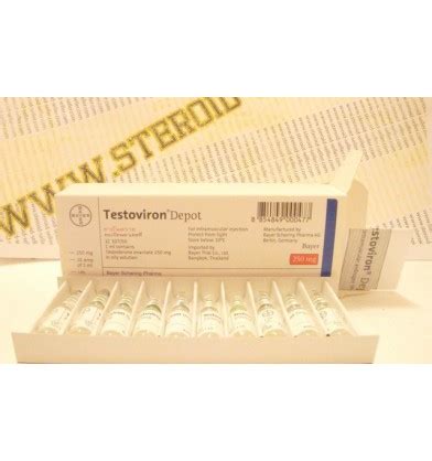 Testoviron Depot Testosterone Enanthate Bayer Schering Mg Ml