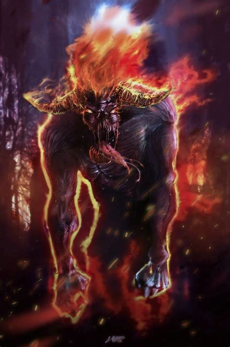 Artstation Demon Spawn Elemental