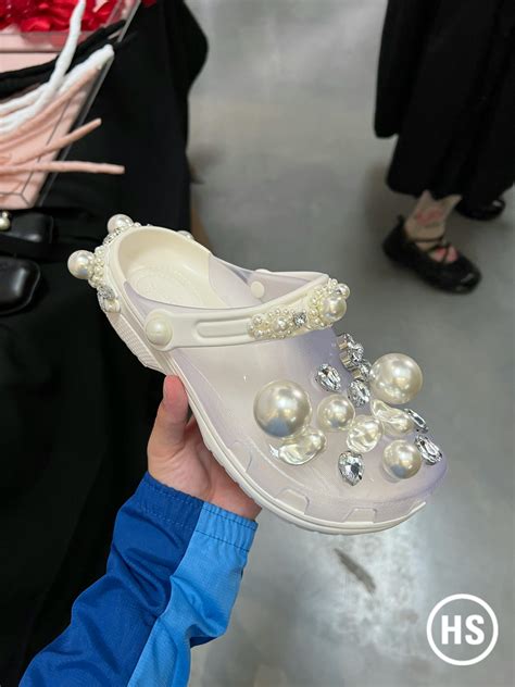 Simone Rocha Debuts Pearly Crocs Collab For Ss