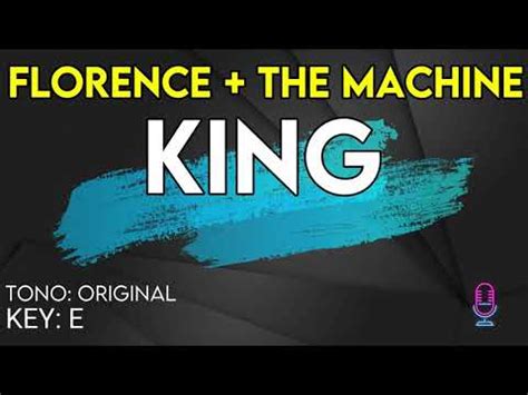 Florence The Machine King Karaoke Instrumental Youtube