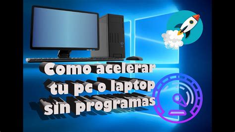 Como LIMPIAR OPTIMIZAR Y ACELERAR Mi PC SIN PROGRAMAS EN WINDOWS 10 8