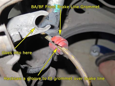 Photo Essay Replacing Ba Bf Falcon Ball Joints Suspension And