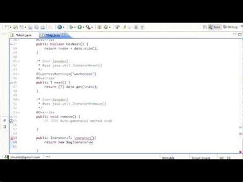 Java Building Your Own Iterator Using Inner Classes Tutorial Youtube