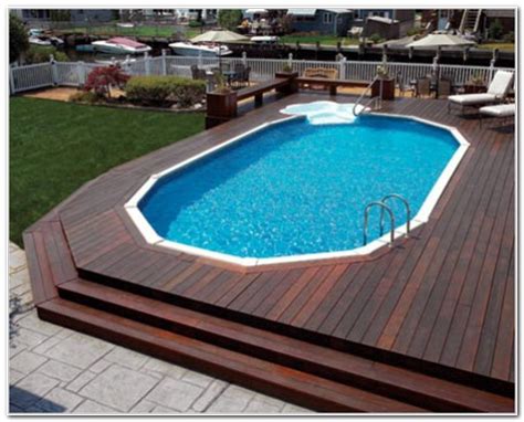 50 Best Above Ground Pools With Decks BC0