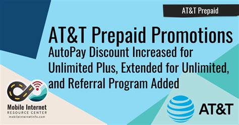 AT&T Prepaid Increases AutoPay Discount on Unlimited Plus Plan, Extends Discount on Unlimited ...