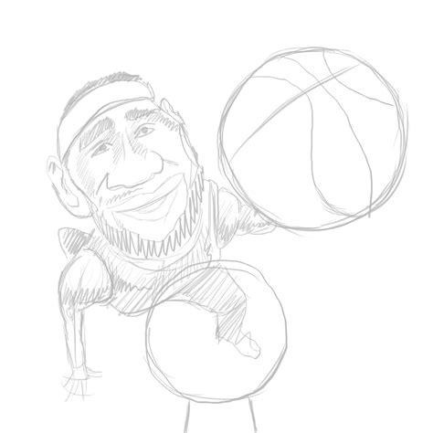 Lebron James Sketch At Explore Collection Of