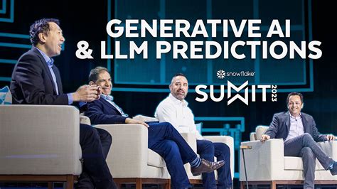 Snowflake Summit Panel Discussion Predictions On Generative Ai