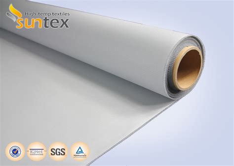 Fireproof Polyurethane Pu Coated Fiberglass Cloth Heat Protection