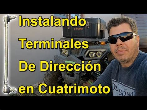 Instalando Terminales De Dirección de ATV Italika en Cuatrimoto