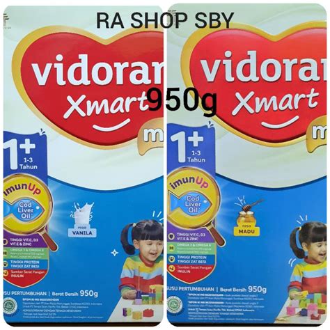 Jual Susu Vidoran Smart 1 925g Dan 725g Rasa Vanila Dan Vanila