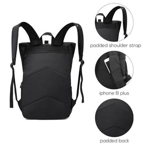 Buy Rucksack Shoulder Leakproof Thermal Food Insulated Black Delivery