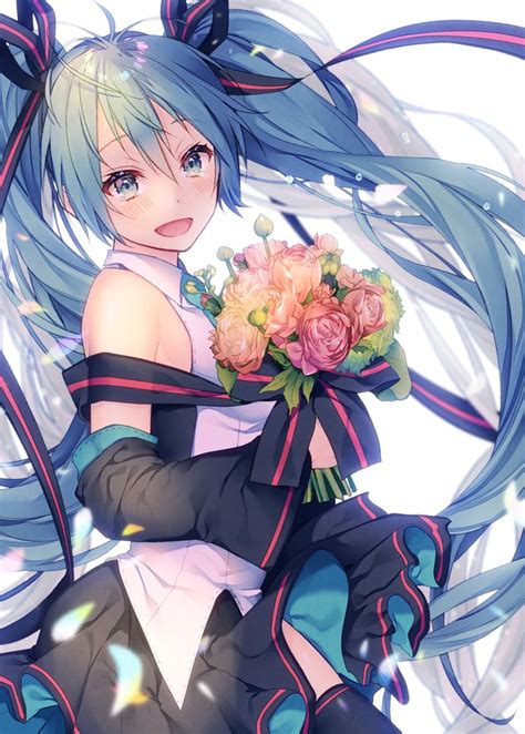 初音ミク 「ミクさんお誕生日おめでとーーー 初音ミク生誕祭2019 」しおみづ🐰次はc102参加予定のイラスト