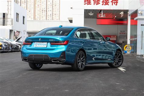 【宝马3系325li Xdrive M运动套装侧后45度车头向右水平图片 汽车图片大全】 易车