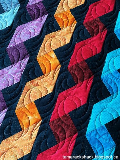 Tamarack Shack Cascading Ribbons Quilt