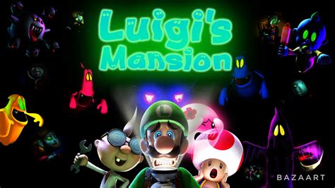 Luigis Mansion Poster Fan Made By Bugmaser On Deviantart