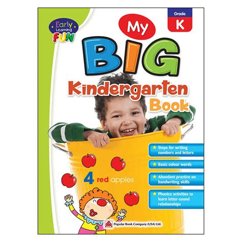 Ipg Book My Big Kindergarten Book Pbk9781942830139 Teachersparadise