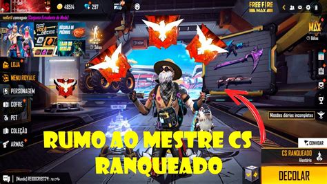 Live De Cria O Boot Ta Onfreefiremaxem Busca Do Mestre No Cs Ranked