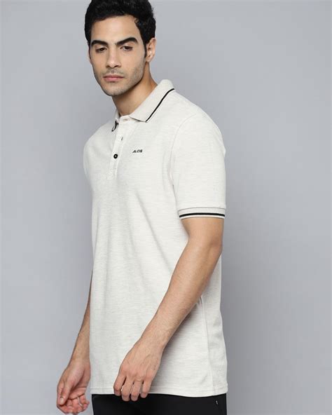 Buy Men's White Slim Fit Polo T-shirt for Men White Online at Bewakoof