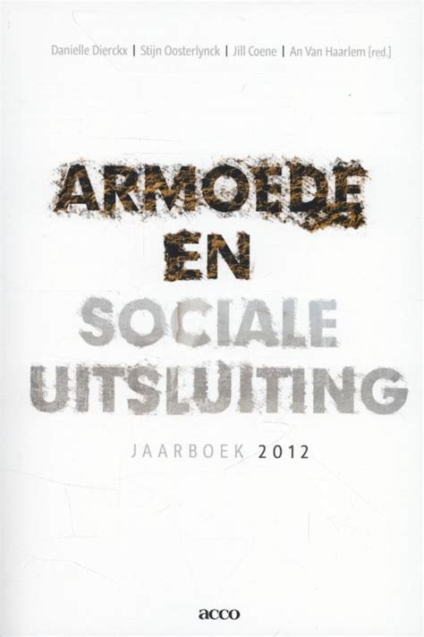 Armoede En Sociale Uitsluiting Jaarboek Tweedehands Boekenbalie