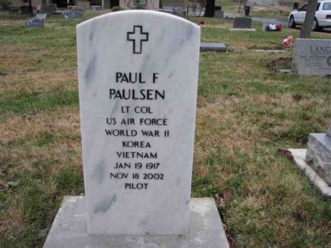 Paul Franklin Paulsen Jr 1917 2002 Find A Grave Memorial