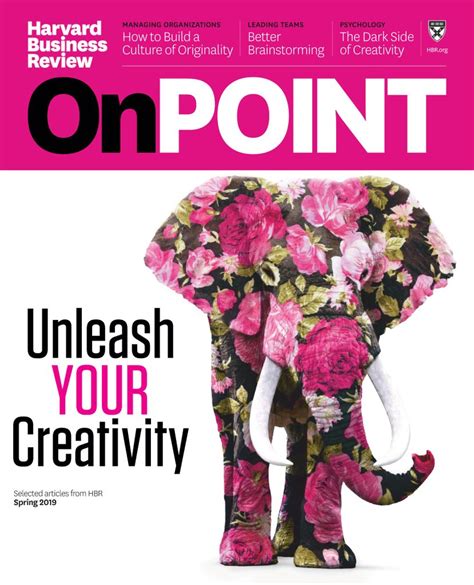 Harvard Business Review Onpoint Magazine Digital