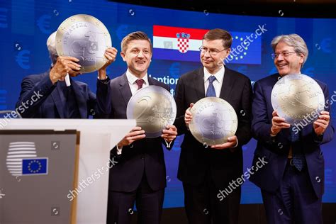 croatian finance minister zdravko maric  editorial stock photo