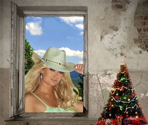 Cowgirl Christmas Holidays Style Windows Fun Famous Cowgirls