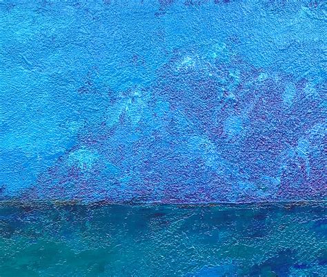 Abstract art waves Oil painting rocks Mountain landscape | Etsy