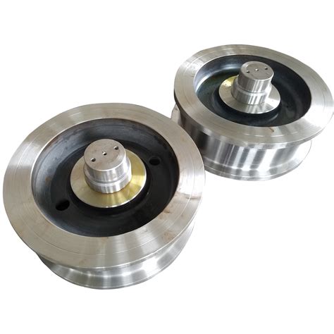 En Open Type And L Type Crane Wheel Assembly For Overhead Cranes