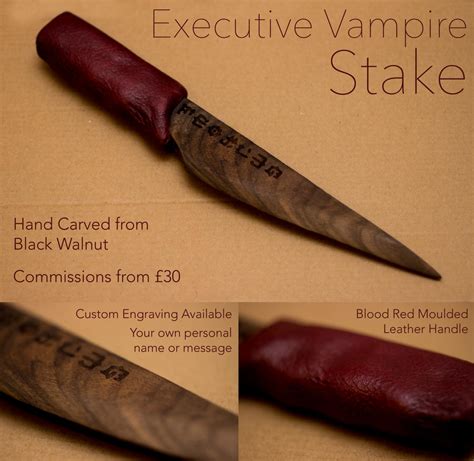 Executive Vampire Stake by gmjhowe on DeviantArt