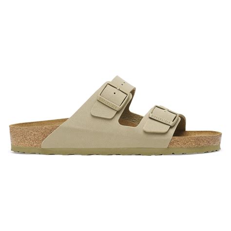 Arizona Birko Flor Faded Khaki Birkenstock